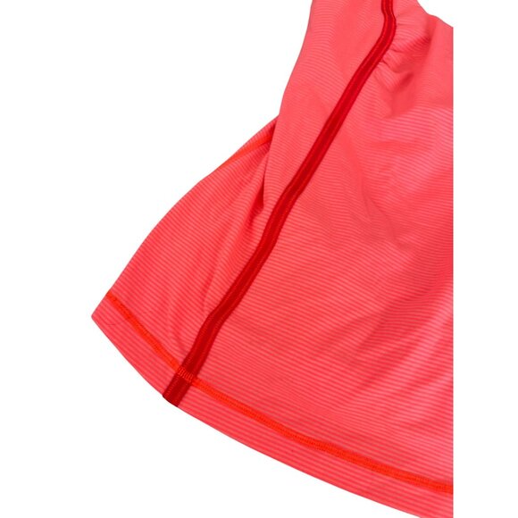 LULULEMON Orange Seamed Workout Tank Top Size US 4 - Picture 2 of 7